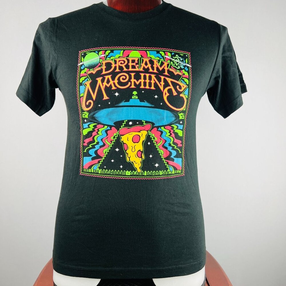 Dream Machine Mushroom Psychedelic Small T-Shirt Shirt